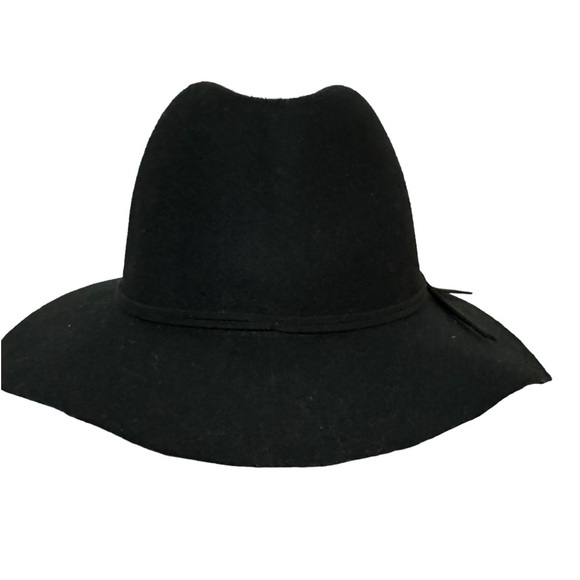 COPY - Nine West - 100% wool - black fedora Hat main image 4
